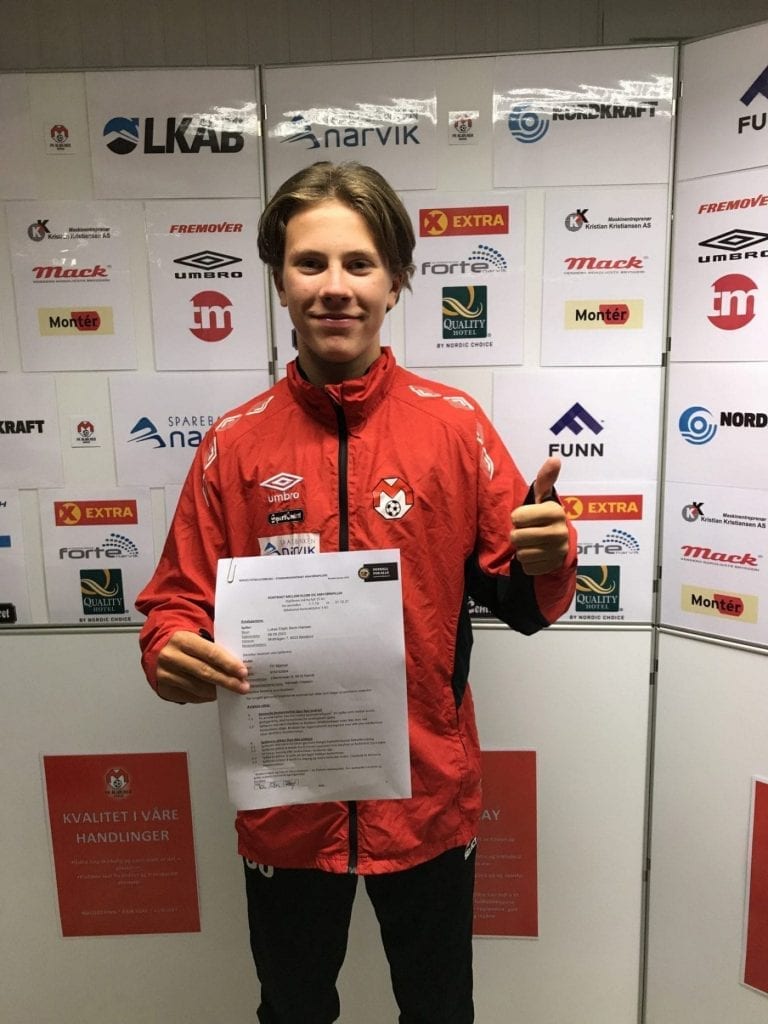 Talent fra Beisfjord til Mjølner – FK Mjølner